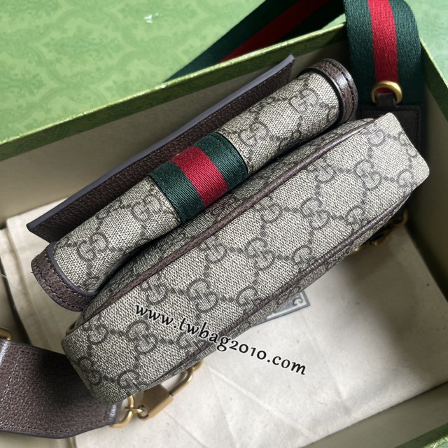 gucci專櫃新款手袋肩背斜挎包 古馳Ophidia系列GG迷你手袋 jcp1103